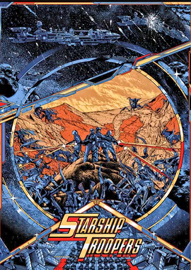 Starship Troopers Comic Book Cover