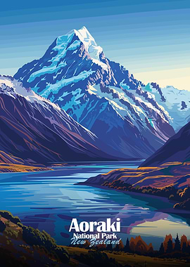 Aoraki National Park, New Zealand