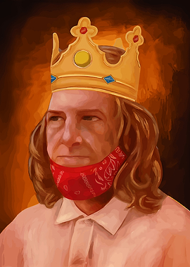 King with Bandana Mask