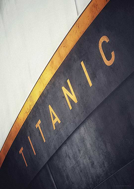 Titanic Ship Bow Close-Up