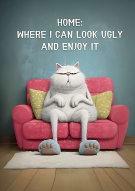 Home: Where I Can Look Ugly And Enjoy It