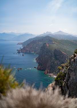 Coastal Mountain Range of Corsica