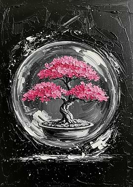 Bonsai Tree Painting