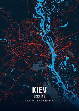 Kiev City Map