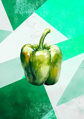 Vintage Green Pepper