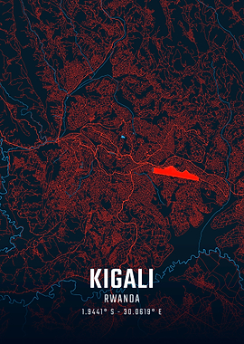 Kigali City Map