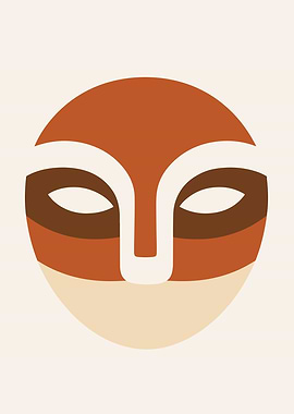 Abstract Face Illustration