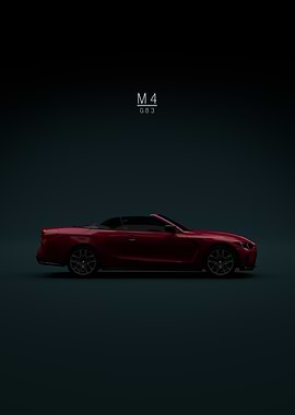 BMW M4 Convertible 2025 G83 Red