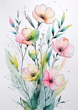 Pastel Petal Harmony