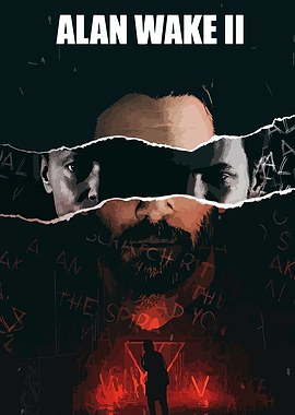 Alan Wake II Poster Art