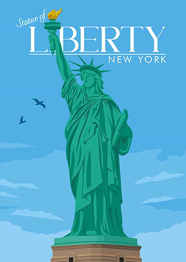Statue of Liberty, New York of united state america