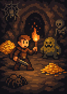 Pixel Art - Dungeon Crawler