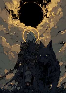 The Hunter, Wolf, and Eclipse