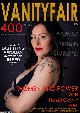 Vanity Fair Magazine Cover: Hazel Cowin