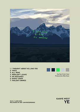 Kanye West YE Album Cover Art