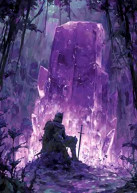 Knight and the Amethyst Crystal