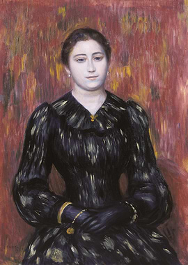 Portrait of a Woman in Black