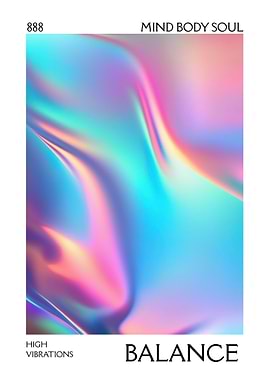 Mind Body Soul Balance Abstract