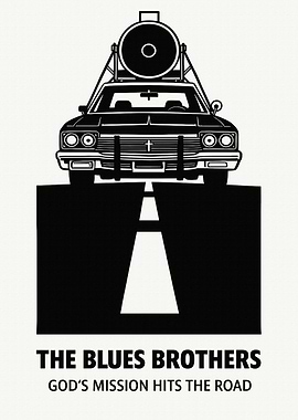 The Blues Brothers Minimalist
