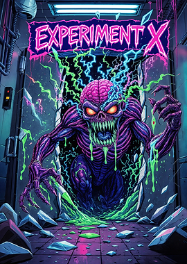 Experiment X Horror Monster