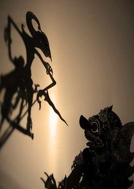 Wayang Kulit Shadow Puppets
