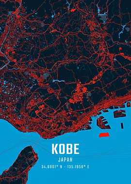 Kobe City Map