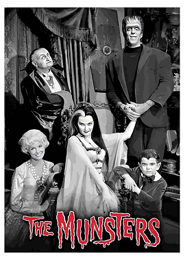The Munsters Family Portrait