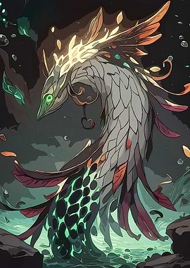 Elegant Feathered Serpent