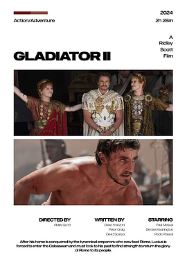 Gladiator II Movie Poster