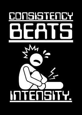 Consistency Beats Intensity Graphic