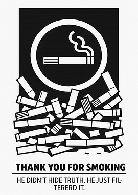 Thank You For Smoking Poster