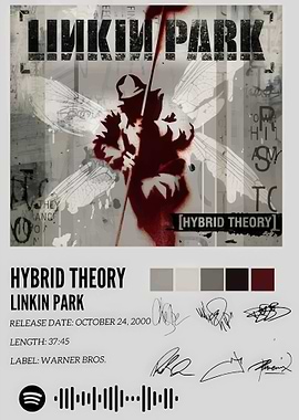 Linkin Park Hybrid Theory Album Art
