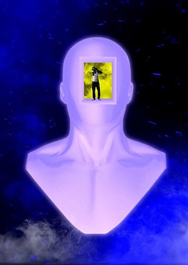 Violet Bust dance in the Void of Blue Flames