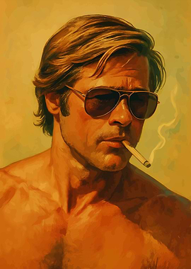 Brad Pitt Once upon a time in hollywood