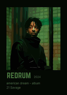 21 Savage - REDRUM Album Cover