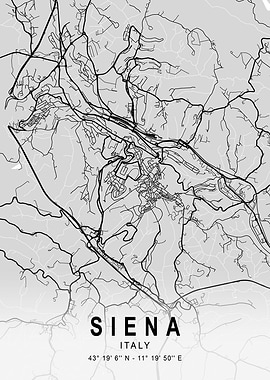 Siena Light City Map