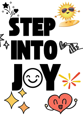 Step Into Joy Graphic