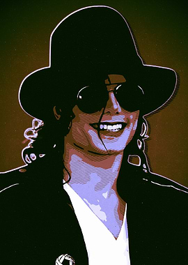 Michael Jackson Pop Art Portrait