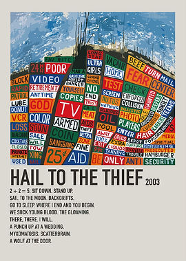 Hail to the Thief Album Art