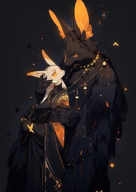 Rabbit Wolf Anthropomorphic