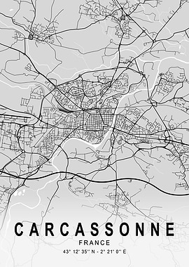 Carcassonne Light City Map