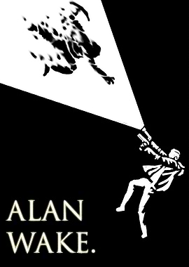 Alan Wake Game Poster