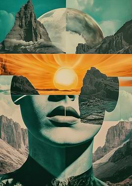 Surreal Landscape Portrait