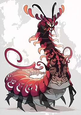 Fantasy Centipede Monster