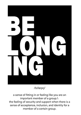 Belonging Definition Art