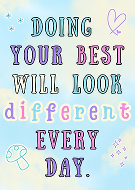 Inspirational Quote: Doing Your Best