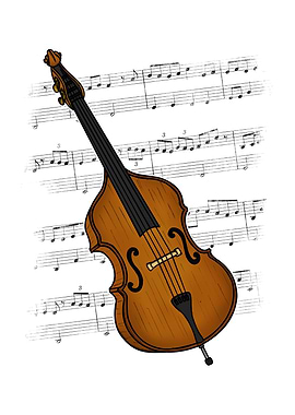 Double Bass Music Notation