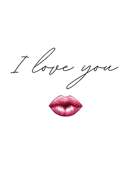 I love you lips