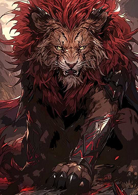 Armored Lion Warrior