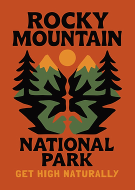 Rocky Mountain National Park Poster